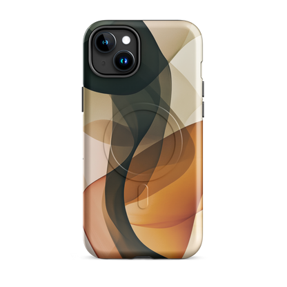 'Dusk' iPhone 15 Plus MagSafe tough phone case - protective glossy case NZ Australia