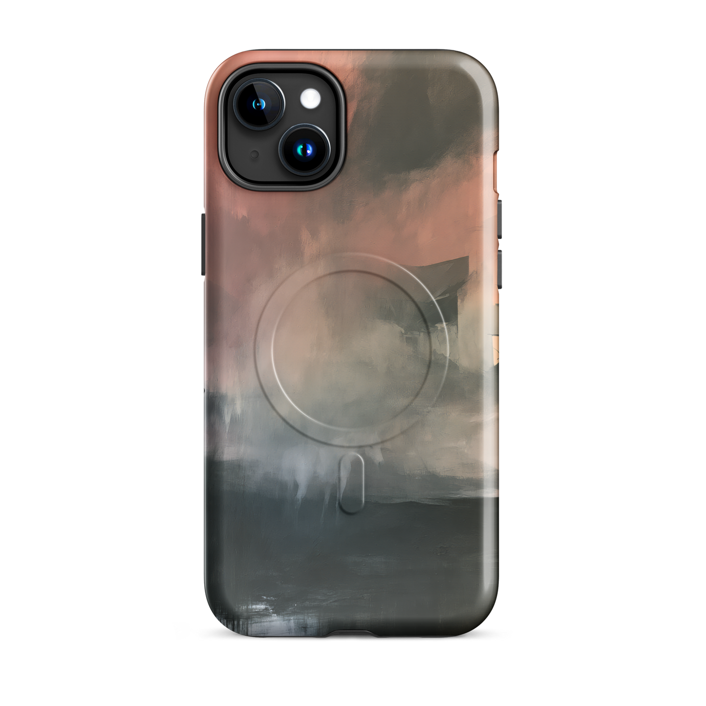 'Glass' iPhone 15 Plus MagSafe phone case - protective glossy case NZ Australia