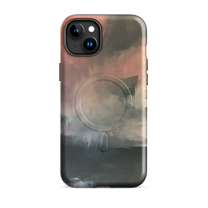 'Glass' iPhone 15 Plus MagSafe phone case - protective glossy case NZ Australia