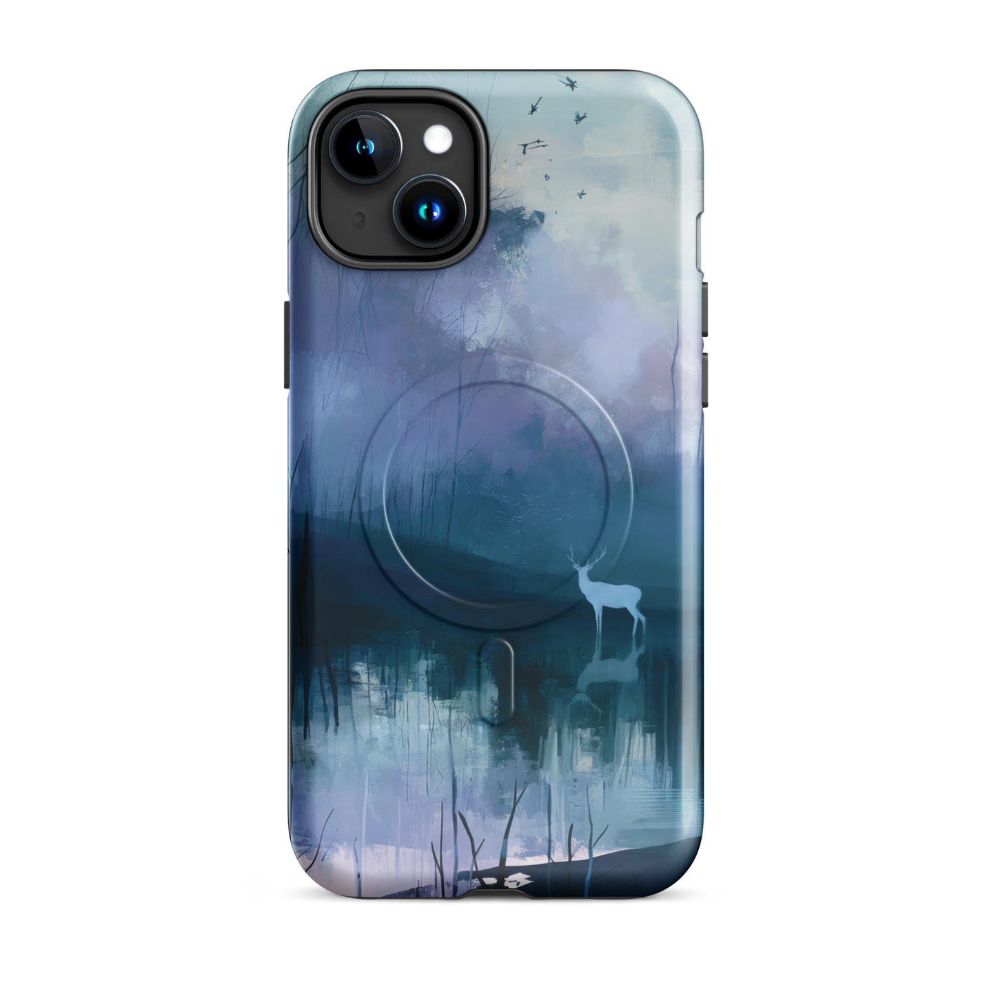 'Hart' iPhone 15 Plus MagSafe phone case - protective glossy case NZ Australia
