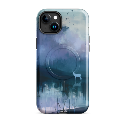 'Hart' iPhone 15 Plus MagSafe phone case - protective glossy case NZ Australia