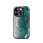 'Ocean View' iPhone 15 Pro MagSafe tough phone case - protective glossy case NZ Australia