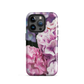 'Hydrangea' iPhone 15 Pro MagSafe tough phone case - protective glossy case NZ Australia