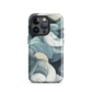 'Ebb and Flow' iPhone 15 Pro MagSafe tough phone case - protective glossy case NZ Australia