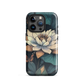 'Water Lily' iPhone 15 Pro MagSafe tough phone case - protective glossy case NZ Australia