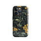 'NZ Kowhai' iPhone 15 Pro MagSafe tough phone case - protective glossy case NZ Australia