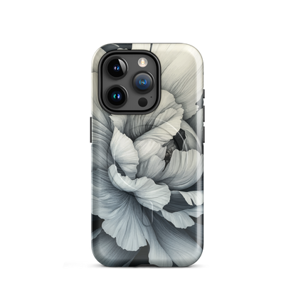 'Moonlit' iPhone 15 Pro MagSafe tough phone case - protective glossy case NZ Australia