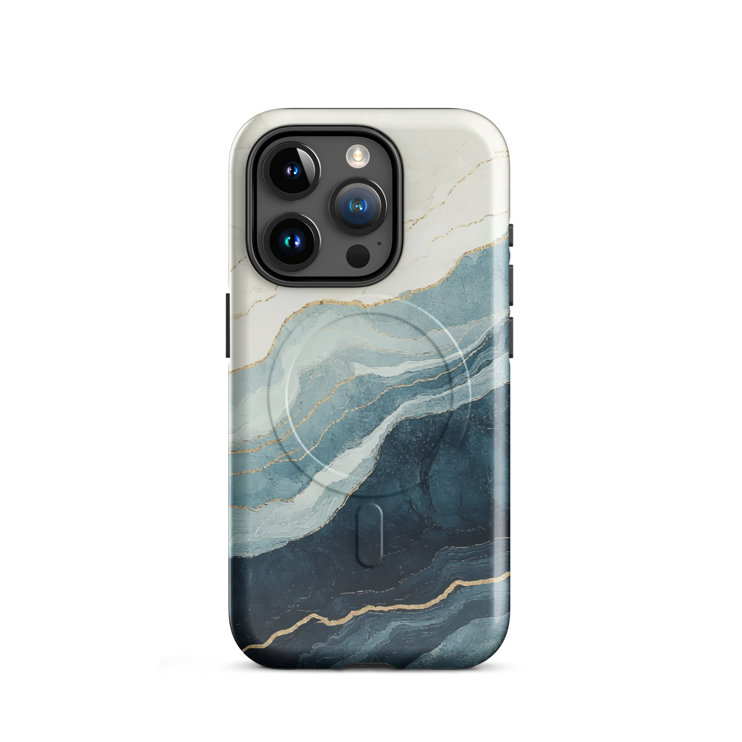'Imperial' iPhone 15 Pro MagSafe tough phone case - protective glossy case NZ Australia
