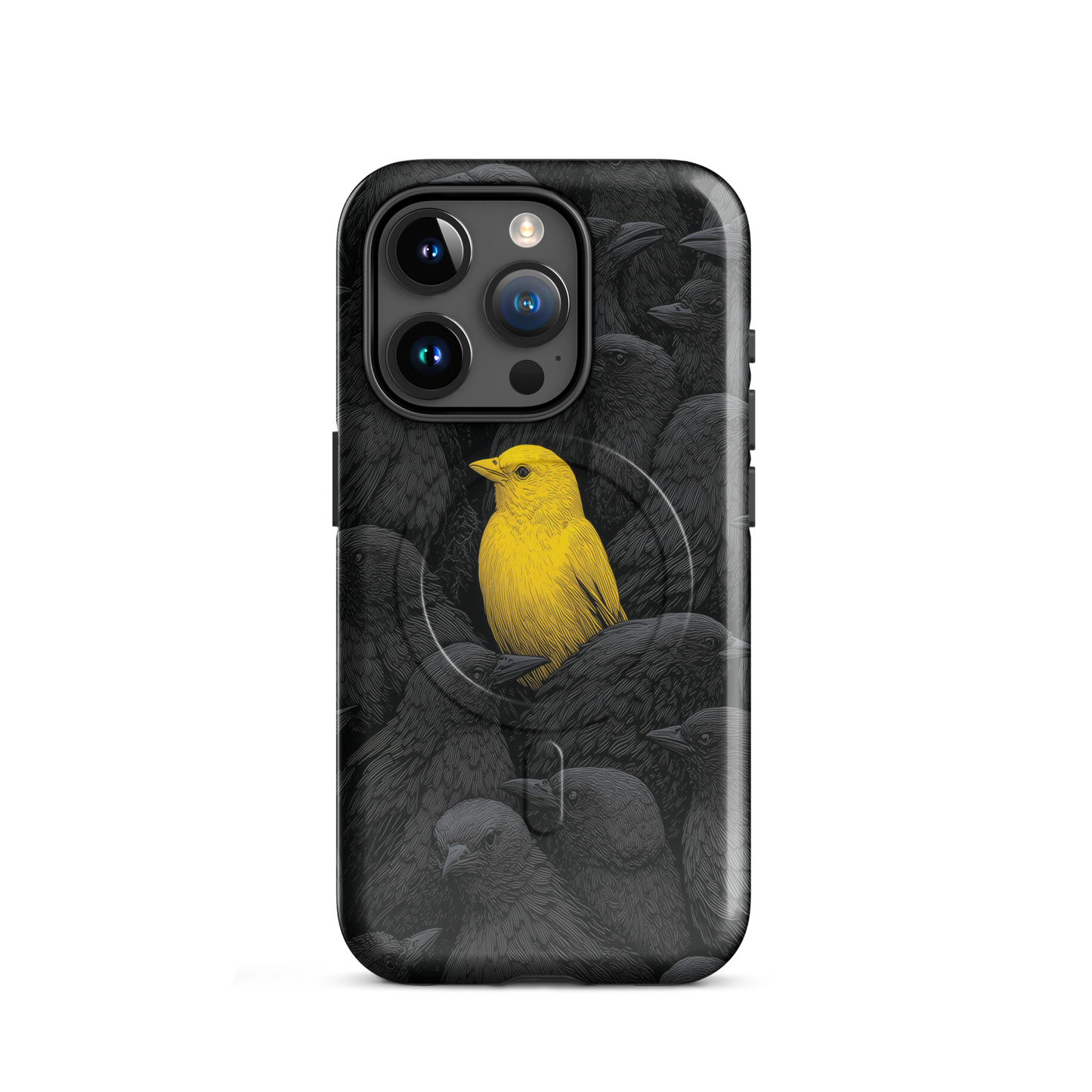 'Stand Out' iPhone 15 Pro MagSafe tough phone case - protective glossy case NZ Australia
