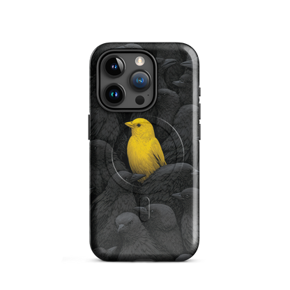 'Stand Out' iPhone 15 Pro MagSafe tough phone case - protective glossy case NZ Australia