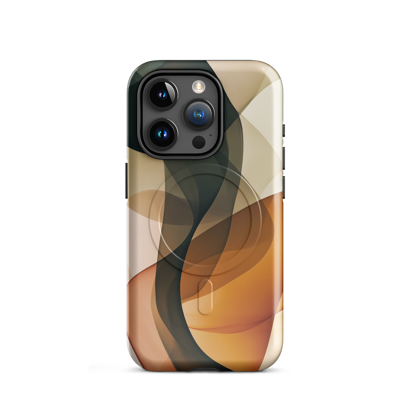 'Dusk' iPhone 15 Pro MagSafe tough phone case - protective glossy case NZ Australia