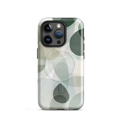 'Tide Pool' iPhone 15 Pro MagSafe tough phone case - protective glossy case NZ Australia