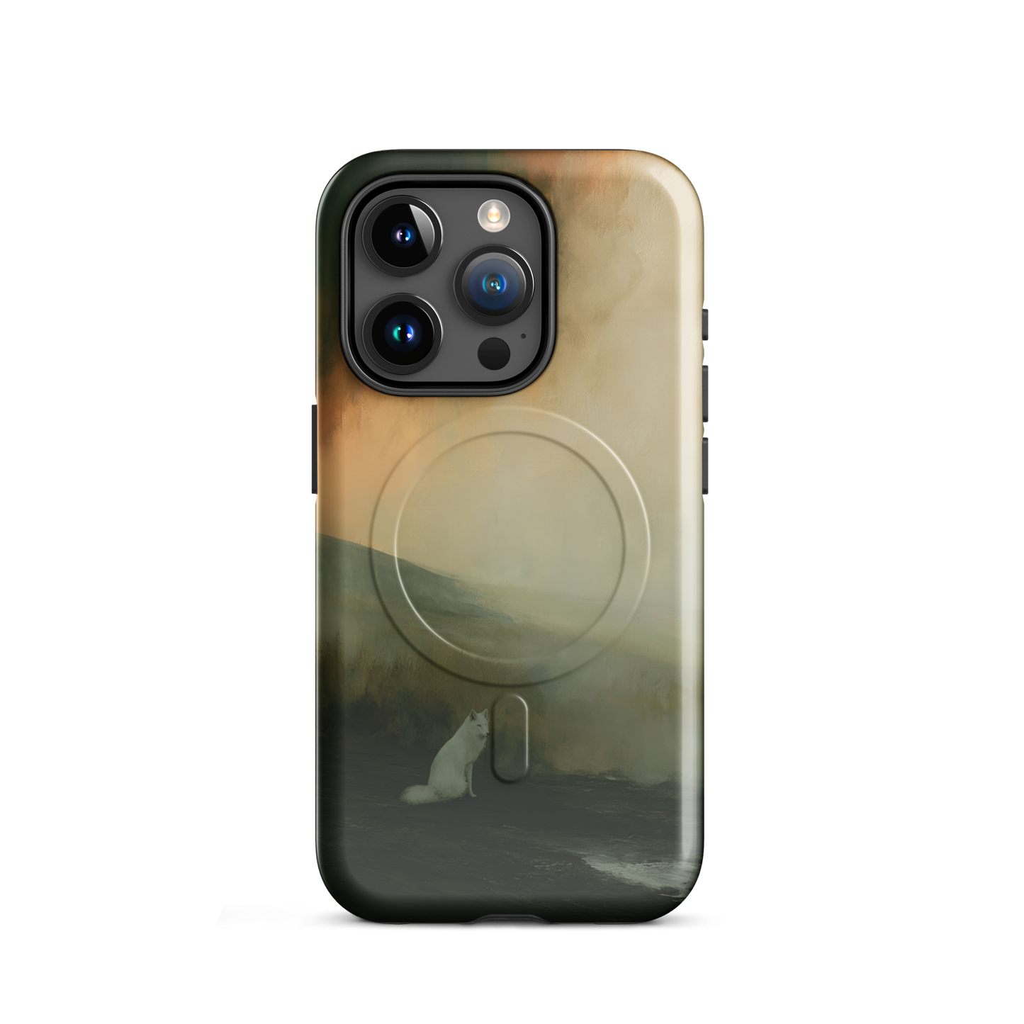 'Copper' iPhone 15 Pro MagSafe phone case - protective glossy case NZ Australia