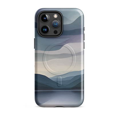 'Reflections' iPhone 15 Pro Max MagSafe tough phone case - protective glossy case NZ Australia