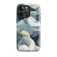 'Ebb and Flow' iPhone 15 Pro Max MagSafe tough phone case - protective glossy case NZ Australia