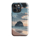 'Cathedral Cove' iPhone 15 Pro Max MagSafe tough phone case - protective glossy case NZ Australia
