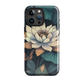 'Water Lily' iPhone 15 Pro Max MagSafe tough phone case - protective glossy case NZ Australia