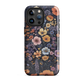 'Wildflowers' iPhone 15 Pro Max MagSafe tough phone case - protective glossy case NZ Australia