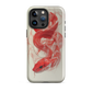 'Red Snake' iPhone 15 Pro Max MagSafe tough phone case - protective glossy case NZ Australia