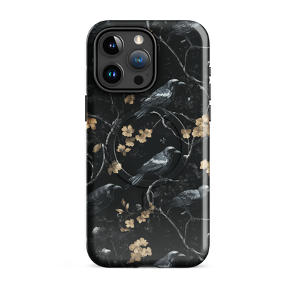 'Shadow' iPhone 15 Pro Max MagSafe tough phone case - protective glossy case NZ Australia