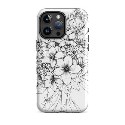 'Silhouette' iPhone 15 Pro Max MagSafe tough phone case - protective glossy case NZ Australia