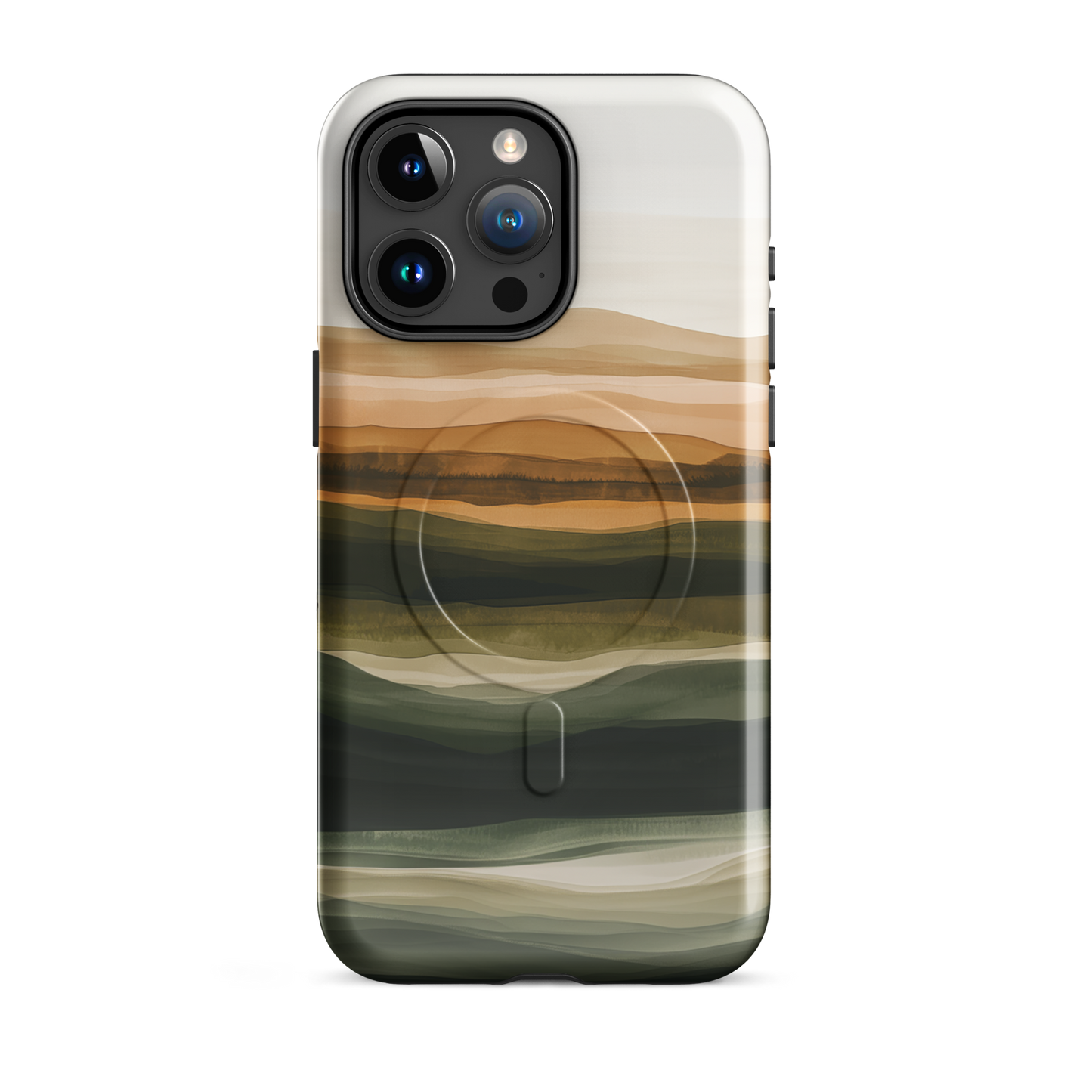 'Earth' iPhone 15 Pro Max MagSafe tough phone case - protective glossy case NZ Australia