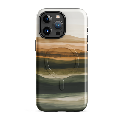 'Earth' iPhone 15 Pro Max MagSafe tough phone case - protective glossy case NZ Australia