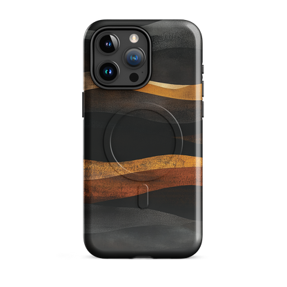 'Flow' iPhone 15 Pro Max MagSafe tough phone case - protective glossy case NZ Australia