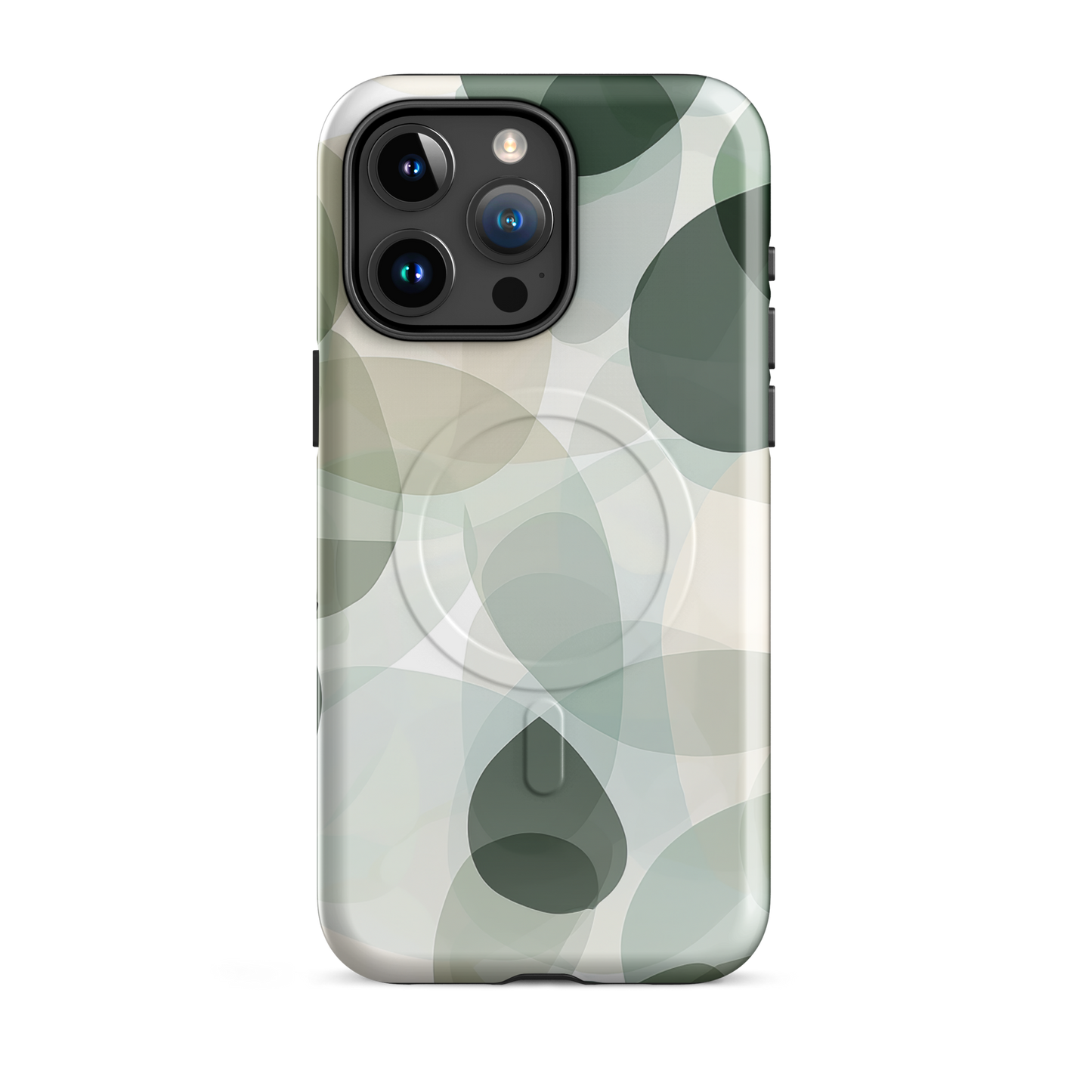 'Tide Pool' iPhone 15 Pro Max MagSafe tough phone case - protective glossy case NZ Australia