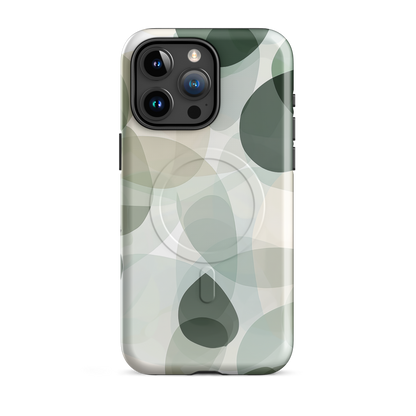 'Tide Pool' iPhone 15 Pro Max MagSafe tough phone case - protective glossy case NZ Australia