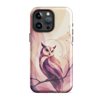 'Ruru' iPhone 15 Pro Max MagSafe tough phone case - protective glossy case NZ Australia