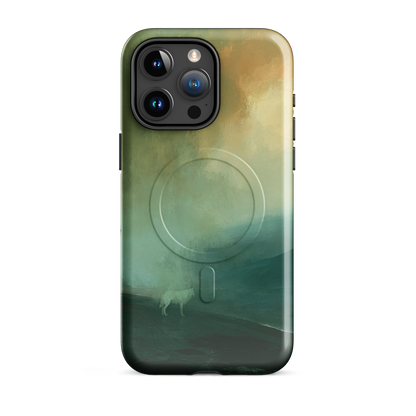 'Acid Rain' iPhone 15 Pro Max MagSafe phone case - protective glossy case NZ Australia
