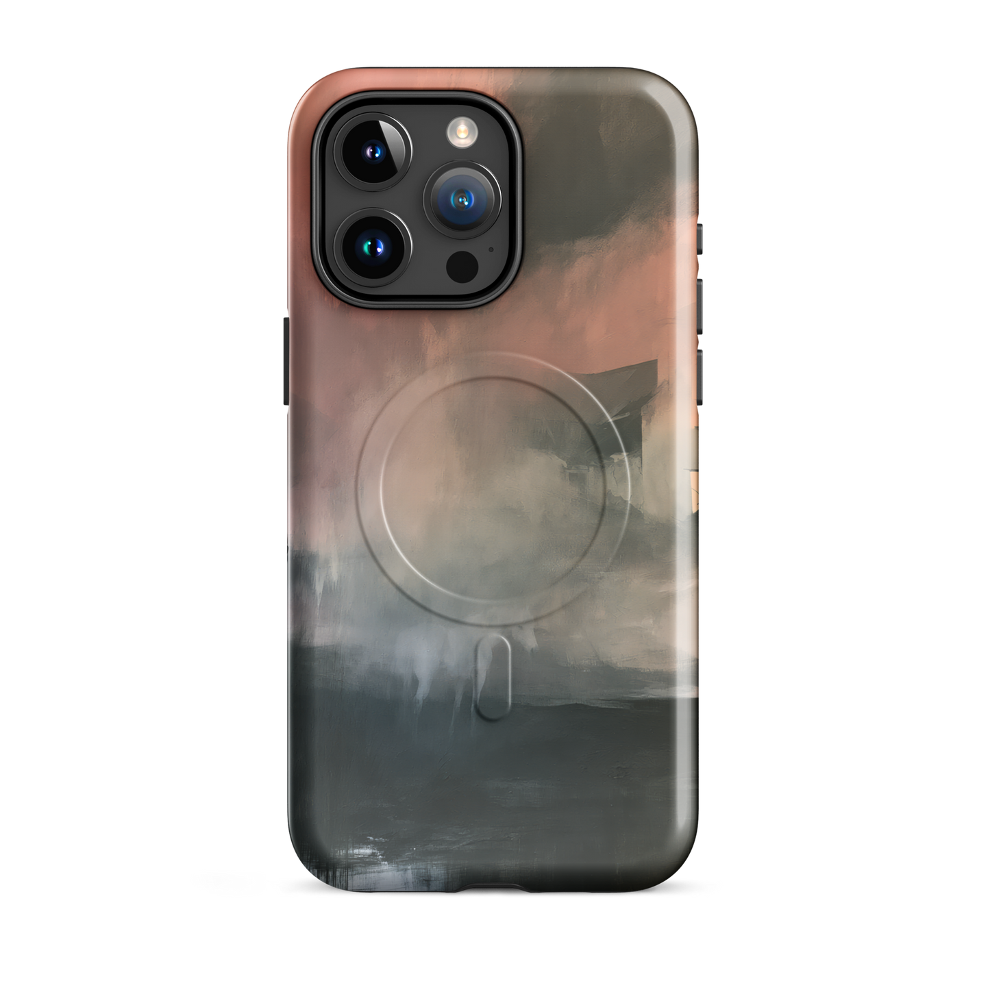 'Glass' iPhone 15 Pro Max MagSafe phone case - protective glossy case NZ Australia