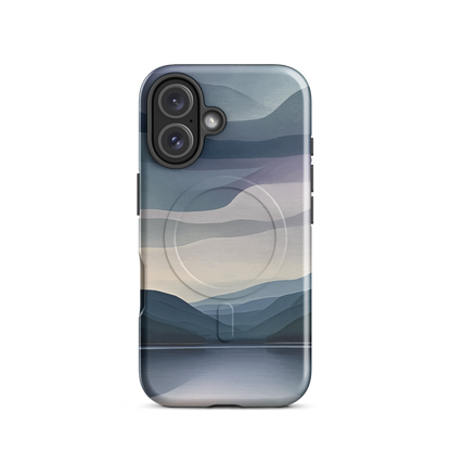 'Reflections' iPhone 16 MagSafe tough phone case - protective glossy case NZ Australia