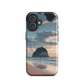 'Cathedral Cove' iPhone 16 MagSafe tough phone case - protective glossy case NZ Australia