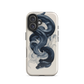 'Midnight Python' iPhone 16 MagSafe tough phone case - protective glossy case NZ Australia