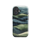 'Blue Mountains' iPhone 16 MagSafe tough phone case - protective glossy case NZ Australia