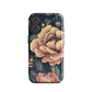 'Vintage Pink Roses' iPhone 16 MagSafe tough phone case - protective glossy case NZ Australia