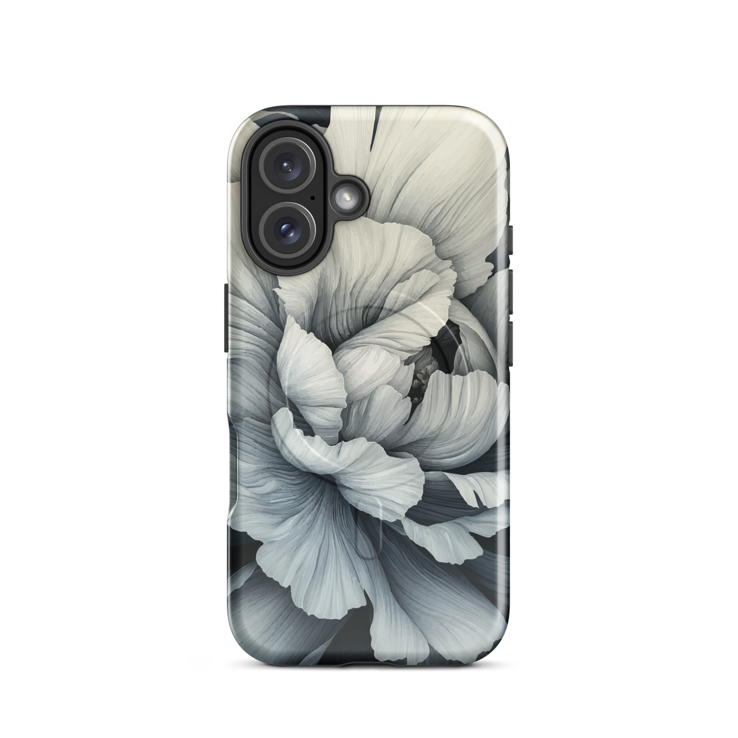 'Moonlit' iPhone 16 MagSafe tough phone case - protective glossy case NZ Australia