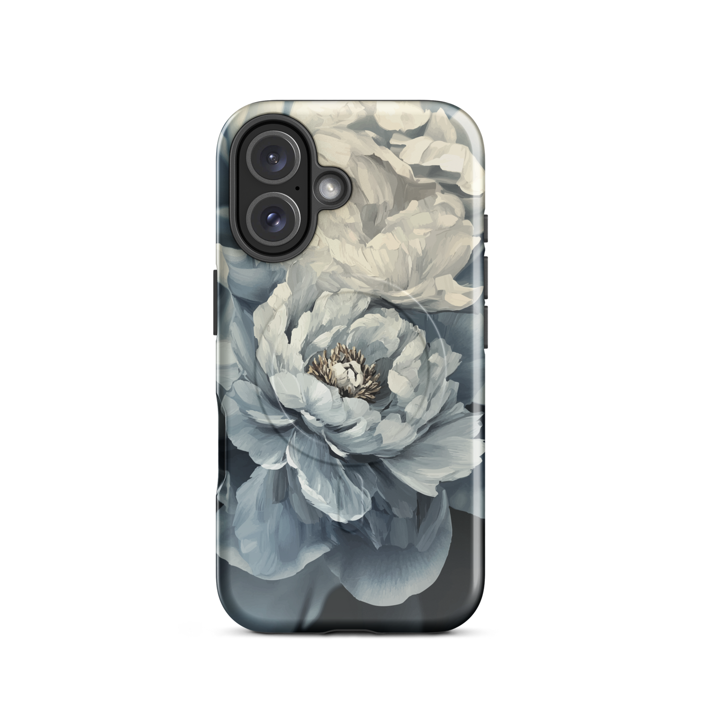 'Whisper' iPhone 16 MagSafe tough phone case - protective glossy case NZ Australia