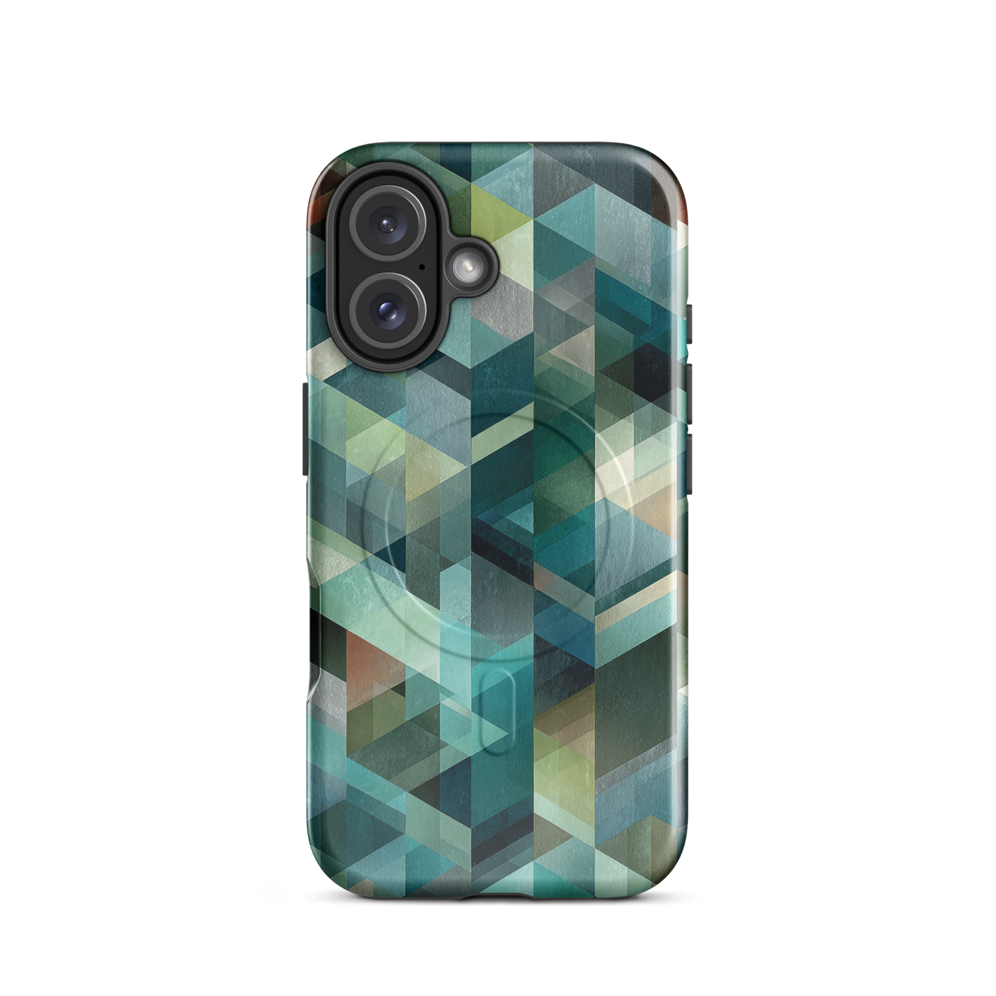 'Still Depths' iPhone 16 MagSafe tough phone case - protective glossy case NZ Australia