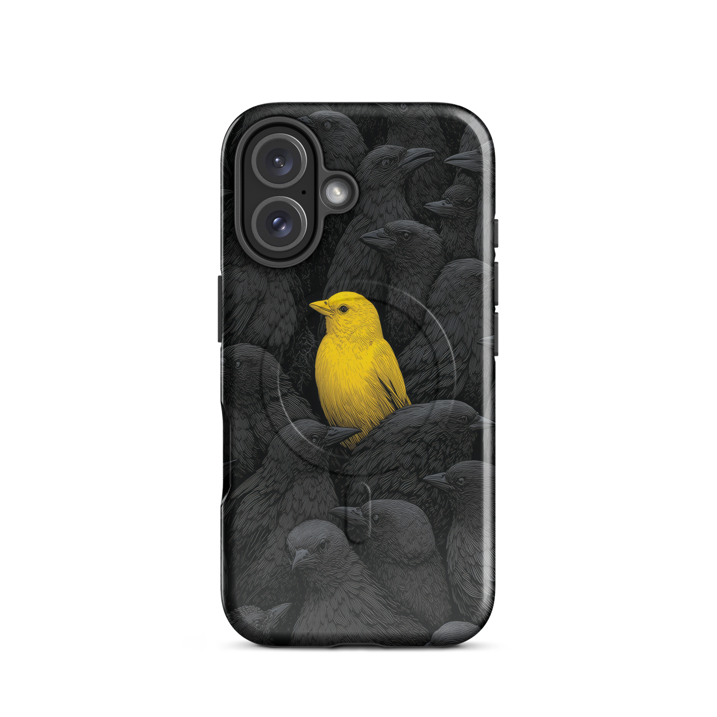 'Stand Out' iPhone 16 MagSafe tough phone case - protective glossy case NZ Australia
