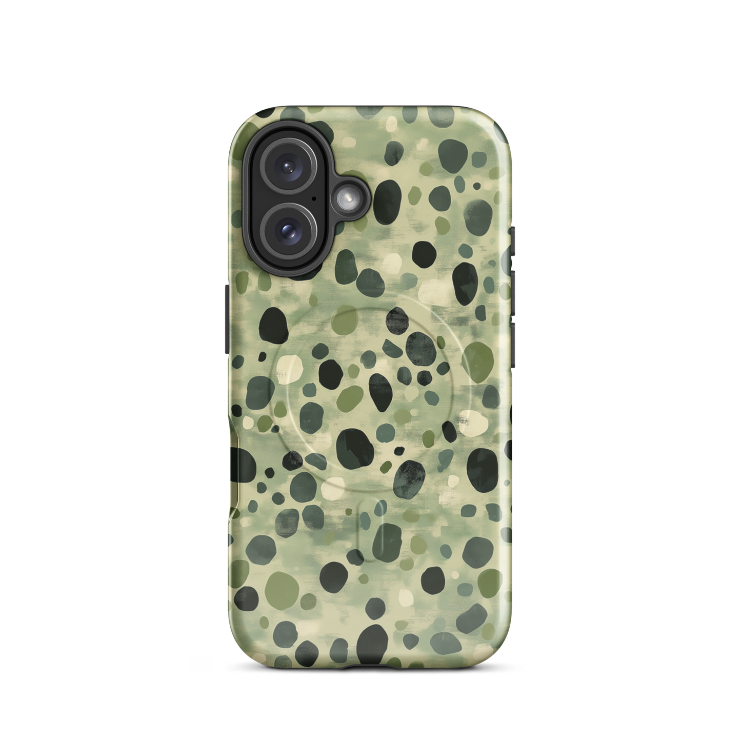 'Stepping Stone' iPhone 16 MagSafe tough phone case - protective glossy case NZ Australia