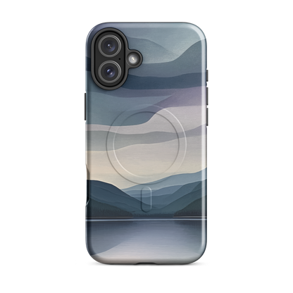 'Reflections' iPhone 16 Plus MagSafe tough phone case - protective glossy case NZ Australia