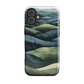 'Blue Mountains' iPhone 16 Plus MagSafe tough phone case - protective glossy case NZ Australia