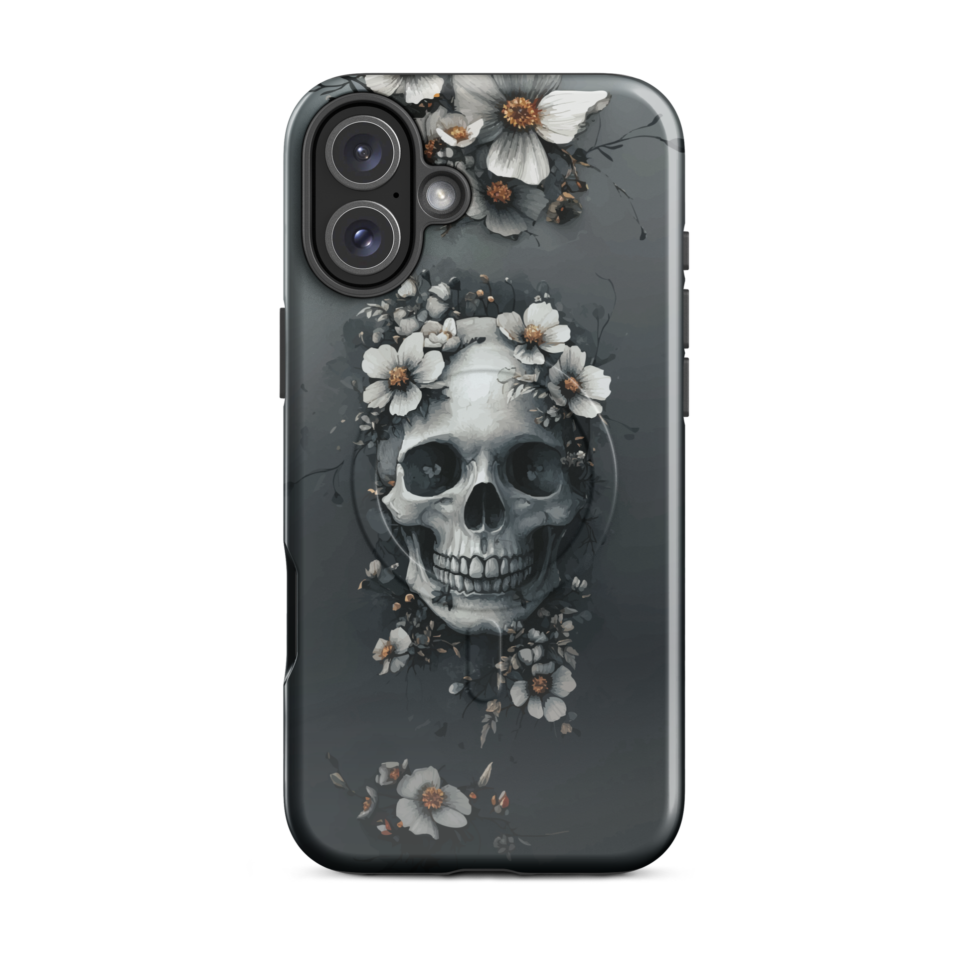 'Eternal Bloom' iPhone 16 Plus MagSafe tough phone case - protective glossy case NZ Australia