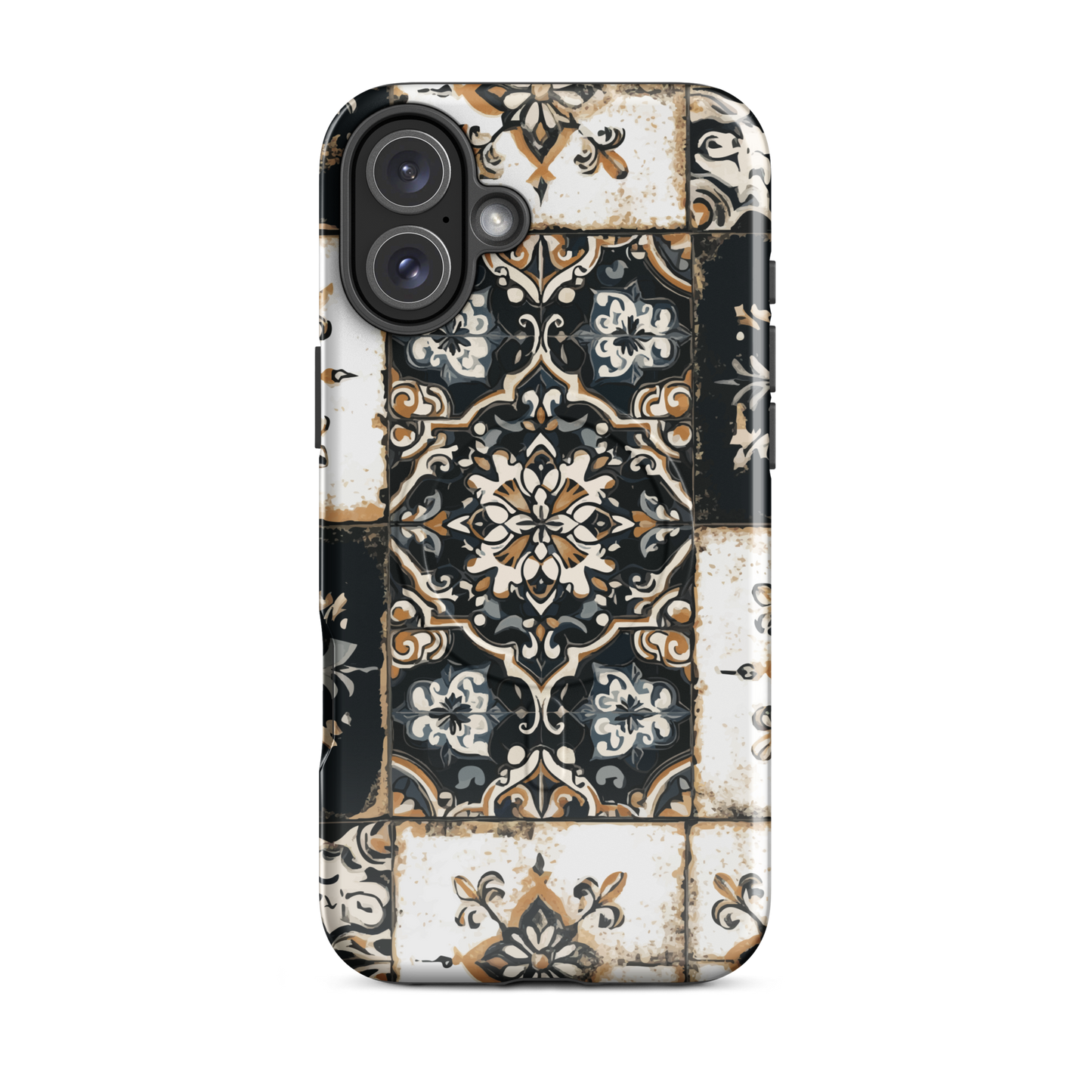 'Morocco' iPhone 16 Plus MagSafe tough phone case - protective glossy case NZ Australia