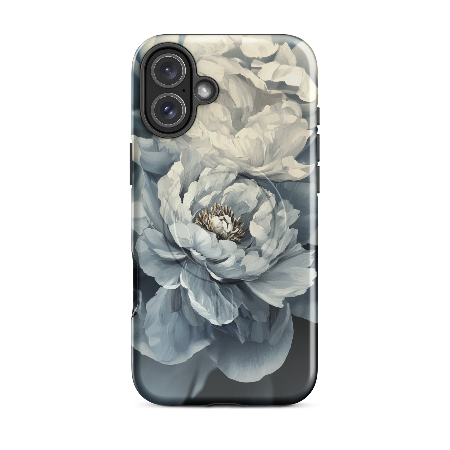 'Whisper' iPhone 16 Plus MagSafe tough phone case - protective glossy case NZ Australia