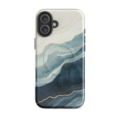 'Imperial' iPhone 16 Plus MagSafe tough phone case - protective glossy case NZ Australia