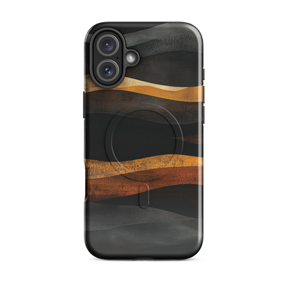 'Flow' iPhone 16 Plus MagSafe tough phone case - protective glossy case NZ Australia